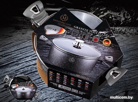 Кастрюля Meisterklasse Granite Touch MK-1023-24