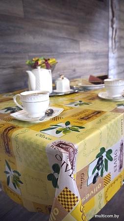 Скатерть Stolima Стольная Олива Кол.1 220x130