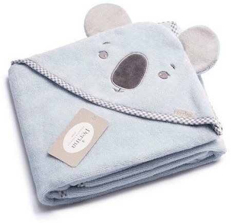 Полотенце с капюшоном Perina Коала ПД-06.1.95 (серый)