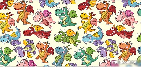 Корзина JoyArty Разноцветные дракончики gaba_22965_L