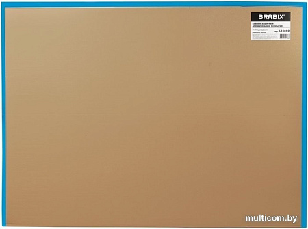 Коврик защитный Brabix 90x120 см 604850 (шагрень)