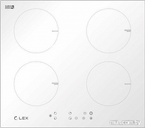 Варочная панель LEX EVI 640-1 WH