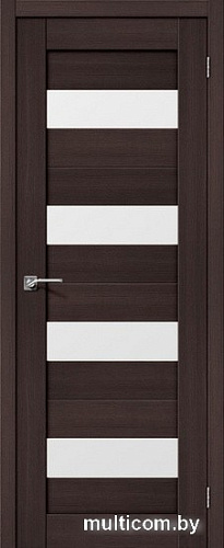 Межкомнатная дверь Portas S23 (орех шоколад)