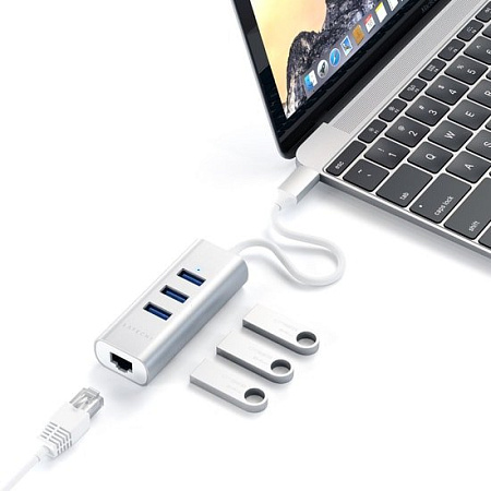 USB-хаб Satechi ST-TC2N1USB31AS