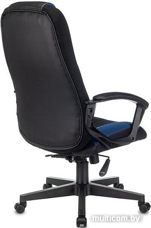 Кресло Бюрократ Zombie 9 (черный/синий)