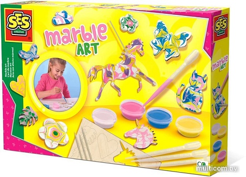 Набор для рисования SES Creative Мраморное искусство 14716