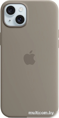 Чехол для телефона Apple MagSafe Silicone Case для iPhone 15 Plus (глина)