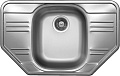 Кухонная мойка Ukinox Гранд GRL780.490 --GT8K 2C- (с сифоном)