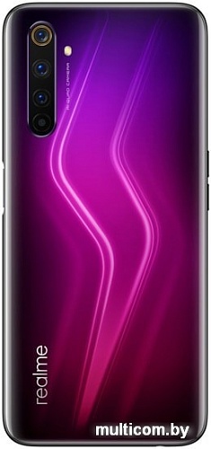 Смартфон Realme 6 Pro 8GB/128GB международная версия (фиолетовый)