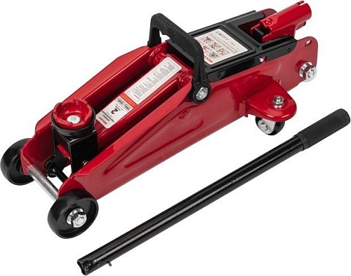 Подкатной домкрат Rexant 80-0604 2т (кейс)