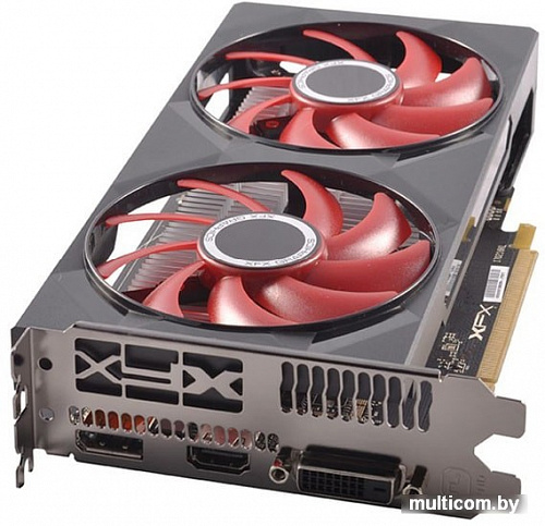 Видеокарта XFX Radeon RX 550 Double Dissipation 4GB GDDR5 RX-550P4PFG5