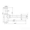 Сифон Wellsee Drainage System 182105000 (матовый черный)