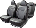 Комплект чехлов для сидений Autoprofi Signature SGN-1505GF (черный/серый)