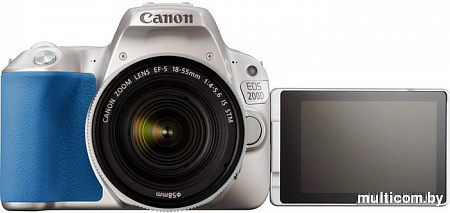 Фотоаппарат Canon EOS 200D Kit 18-55 IS STM (серебристый)