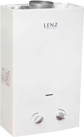 Газовая колонка Lenz Technic 10L White LT10LW