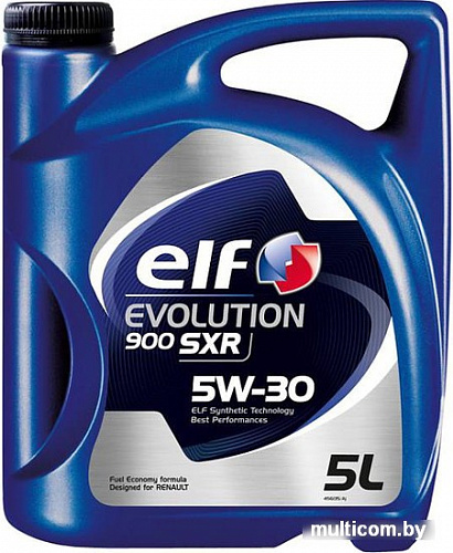 Моторное масло Elf Evolution 900 SXR 5W-30 5л