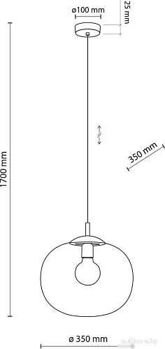 Подвесная люстра TK Lighting Vibe 4818