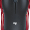 Мышь Logitech M186 (черный/красный)