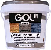 Лак GOL Wood Акриловый 0.9 кг (полуматовый)