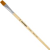 Кисть для рисования Палитра Синтетика плоская 14 пЖС2-14.02Б