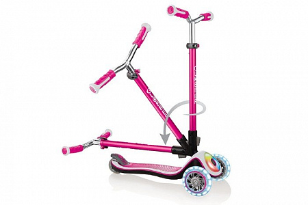 Самокат Globber Elite Prime (розовый)