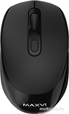 Мышь Maxvi MWS-01 (черный)