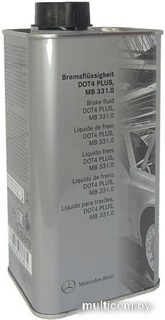 Тормозная жидкость Mercedes-Benz DOT 4 Plus 331.0 1л