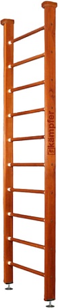 Шведская стенка (лестница) Kampfer Classic Ceiling №3 (стандарт, шоколадный)