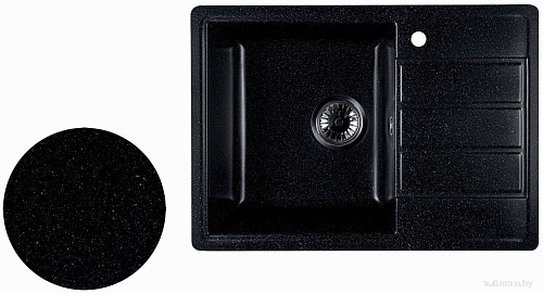 Кухонная мойка Marblan Recta L (черный)