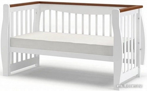 Кроватка-трансформер Nuovita Astro (белый)