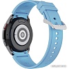 Ремешок Rumi Classic силиконовый для Samsung Galaxy Watch4/5 (20 мм, голубой)