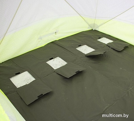 Медведь Куб-4 зимняя с полом Оксфорд 600 и накидкой