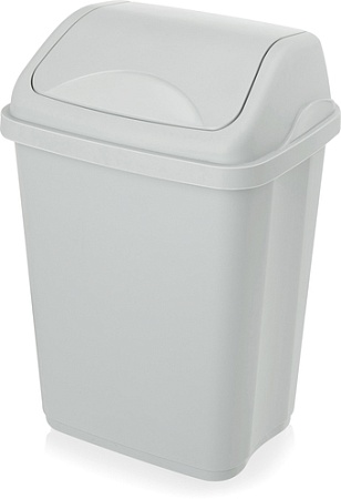 Мусорное ведро Эльфпласт Ultra EP589 (10 л, серый)