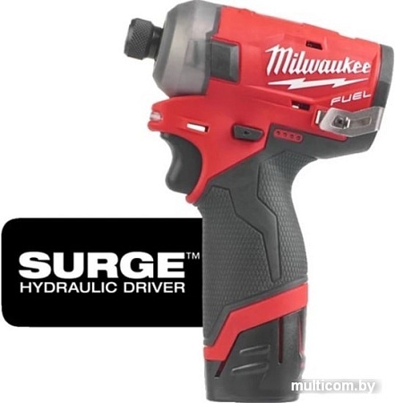 Винтоверт Milwaukee M12 FQID-202X 4933464973 (с 2-мя АКБ, кейс)