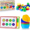 Развивающая игрушка Alatoys Сортер Цветная поляна СОР84