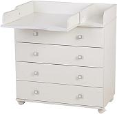 Детский комод Polini Kids Simple 2583 0002547.9 (белый)