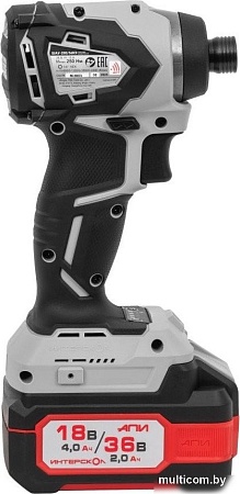 Винтоверт Интерскол ШАУ-250/36ВЭ 862.2.2.70 (с 2-мя АКБ, кейс)