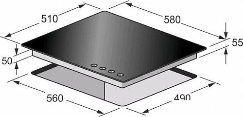 Варочная панель Kaiser KCG 6335 Em Turbo