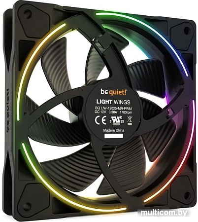 Вентилятор для корпуса be quiet! Light Wings 120mm PWM Triple Pack BL076