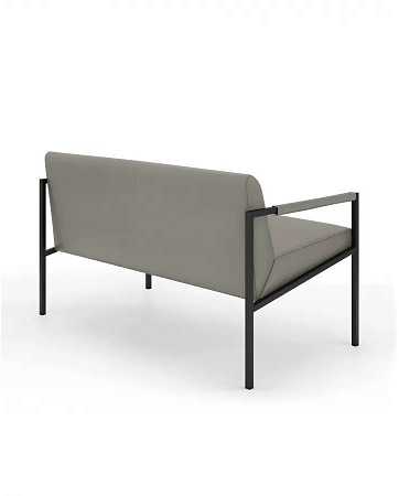 Садовый диван MONOFIX Юнта 64x120 (серый)