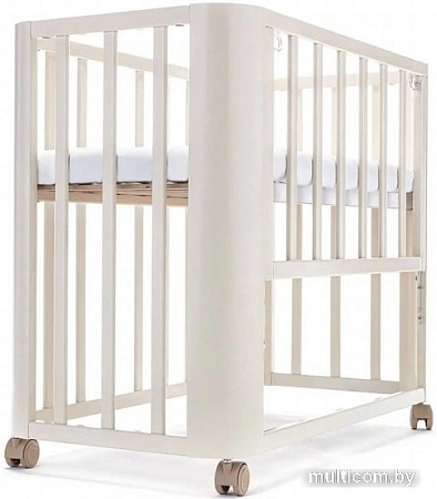 Приставная детская кроватка Nuovita Accanto Ferrara (ваниль)