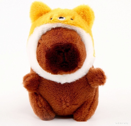 Брелок Sima-Land Капибара в шапочке котика 10515989