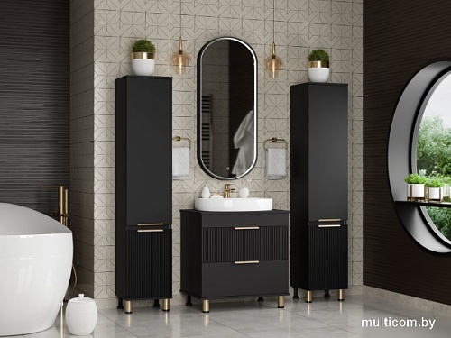 Brevita Тумба под умывальник Enfida 70 ENF-06070-0242Я (черный матовый)