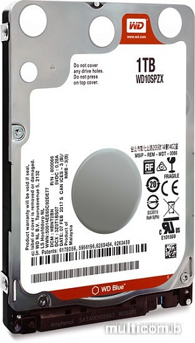 Жесткий диск WD Blue 1TB [WD10SPZX]