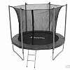 Батут GetActive Jump 10ft-305 см 10360S2N-L с лестницей, сеткой (черный)