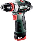 Дрель-шуруповерт Metabo PowerMaxx BS BL Q 601749500 (с 2-мя АКБ, кейс)