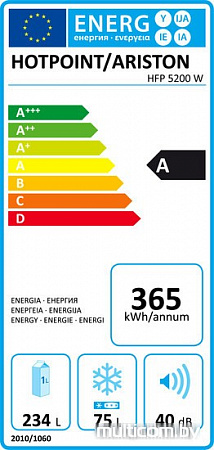 Холодильник Hotpoint-Ariston HFP 5200 W