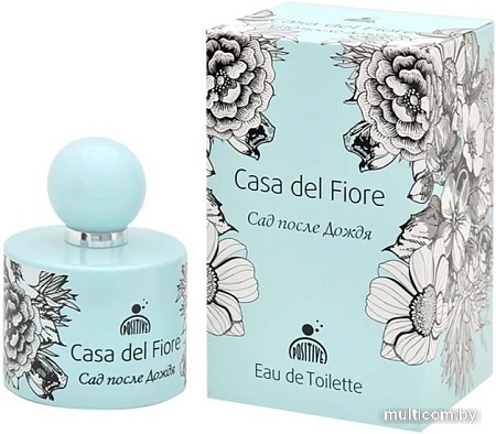 Туалетная вода Positive Casa Del Fiore Сад После Дождя EdT (70 мл)