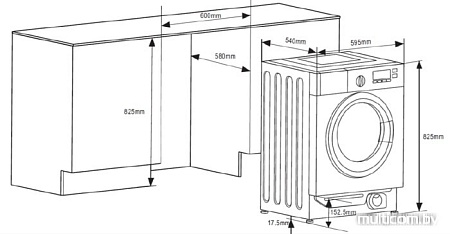 Стирально-сушильная машина Graude EWTA 80.0