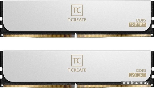 Оперативная память Team T-Create Expert 2x24ГБ DDR5 7200 МГц CTCWD548G7200HC34ADC01